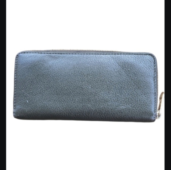 Michael Kors Forest Green Leather Wallet - Picture 2 of 5